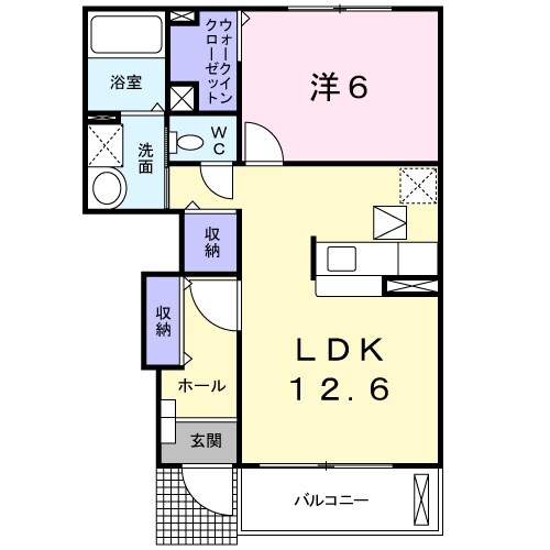 北方真桑駅 徒歩28分 1階の物件間取画像