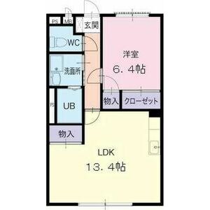 北方真桑駅 徒歩57分 1階の物件間取画像