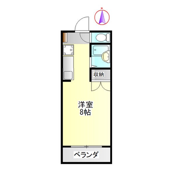 糸貫駅 徒歩71分 2階の物件間取画像