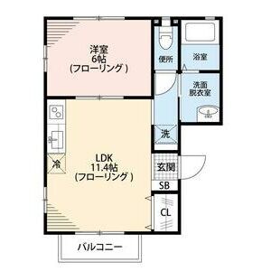 名鉄岐阜駅 徒歩67分 2階の物件間取画像