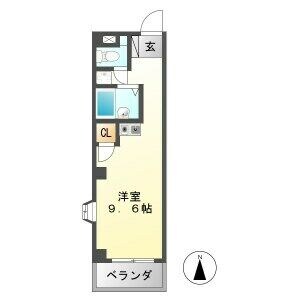 関駅 徒歩9分 4階の物件間取画像