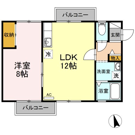 糸貫駅 徒歩72分 2階の物件間取画像