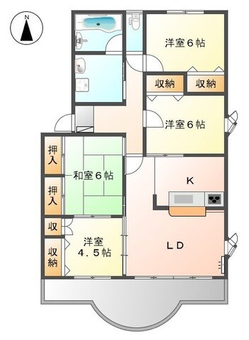 トゥアマンションの物件間取画像