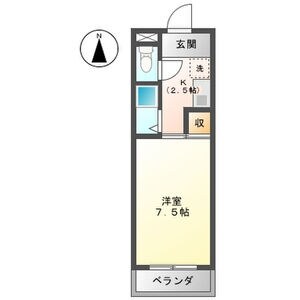 本巣駅 徒歩77分 7階の物件間取画像