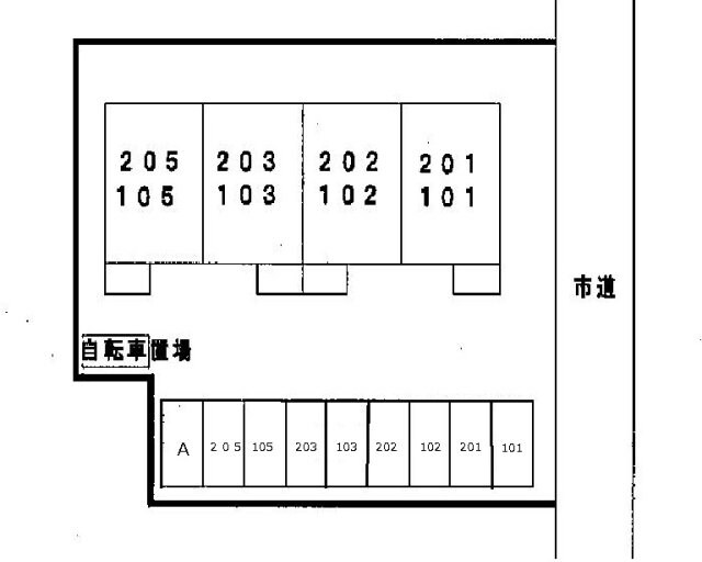 各務原市役所前駅 徒歩83分 2階の物件外観写真