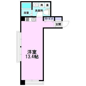 岐南駅 徒歩12分 6階の物件間取画像