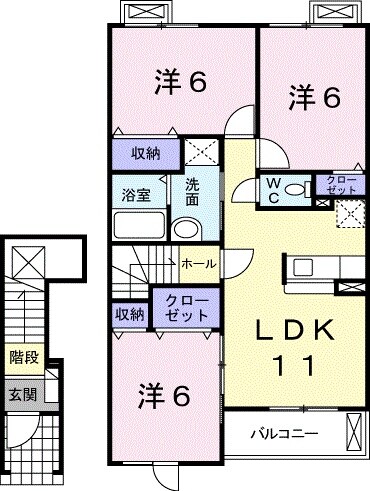 パルティールの物件間取画像