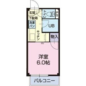 せきてらす前駅 徒歩59分 2階の物件間取画像