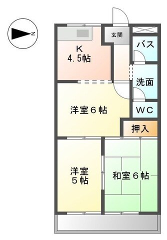 須ケ口駅 徒歩50分 2階の物件間取画像