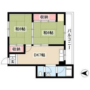 名鉄岐阜駅 徒歩45分 4階の物件間取画像