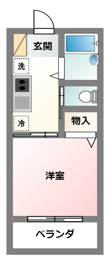 物件間取画像