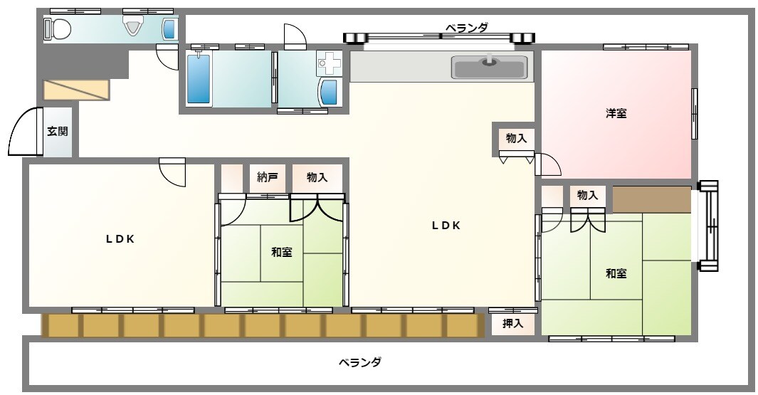 ＲＯＹＡＬHｏｕｓｅ　３ＬＤＫの物件間取画像