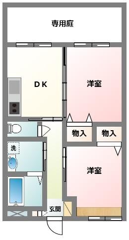 ティファニーヒルの物件間取画像