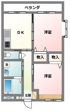 ティファニーヒルの物件間取画像