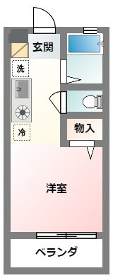 ボーヌング安里の物件間取画像