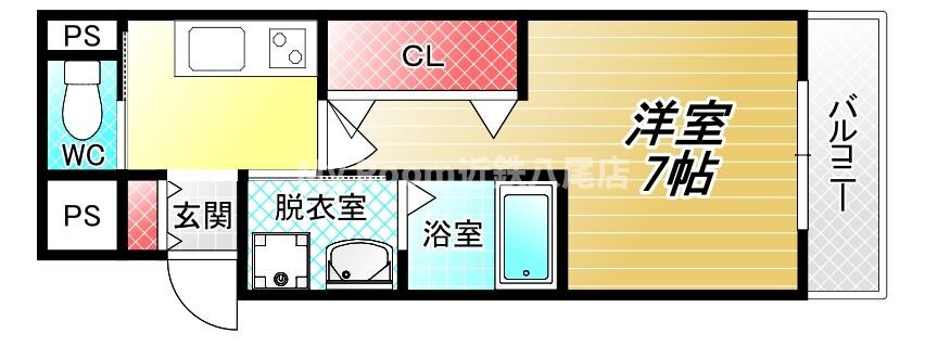 仮称）八尾市植松4丁目計画の物件間取画像