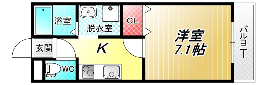 萌木苑の物件間取画像