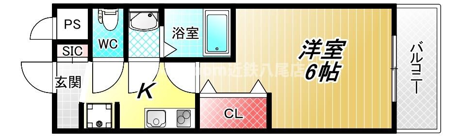 美園イーグルの物件間取画像