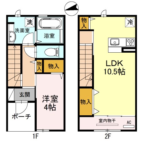 テェルツォラナの物件間取画像