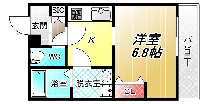 仮称）八尾本町5丁目KAPの物件間取画像