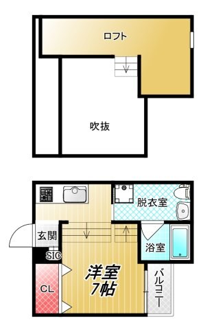 arem小若江の物件間取画像