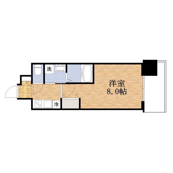 Amabile布施の物件間取画像