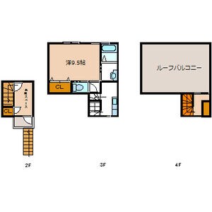 日光ビルの物件間取画像