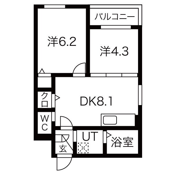 B.B.SOWの物件間取画像