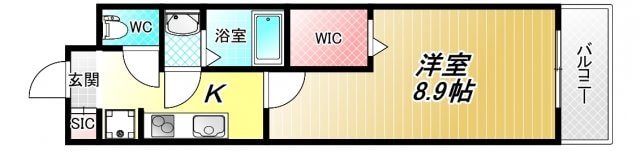 ルミエール光町Ⅲの物件間取画像