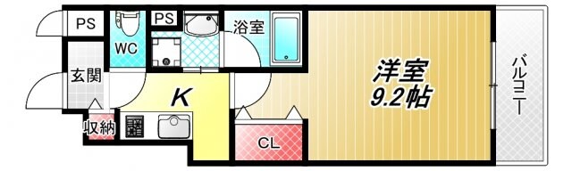 近鉄八尾駅 徒歩11分 1階の物件間取画像