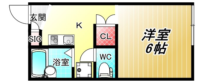 ベルディール髙美の物件間取画像