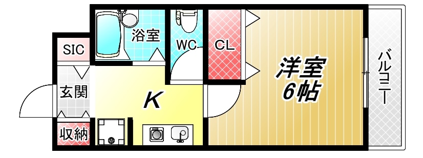 ミーテ・大和の物件間取画像