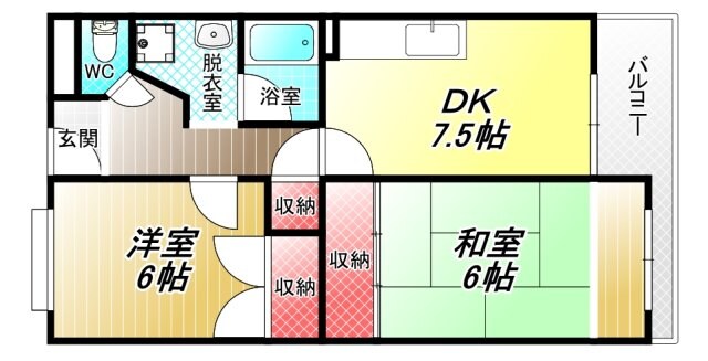 ドムス・瀬口の物件間取画像