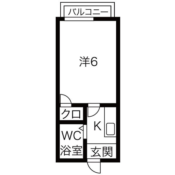 シャモール八重の物件間取画像