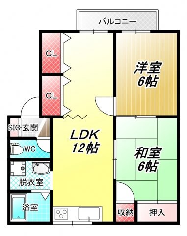 グリーンセゾンの物件間取画像