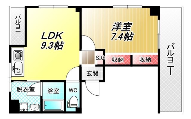 アネックス昭友の物件間取画像