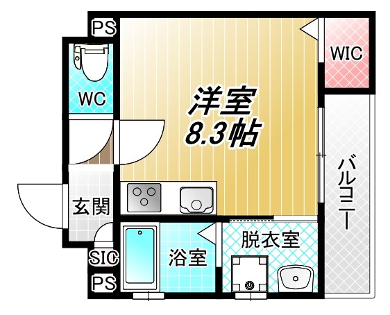 Recuerde源氏ケ丘の物件間取画像