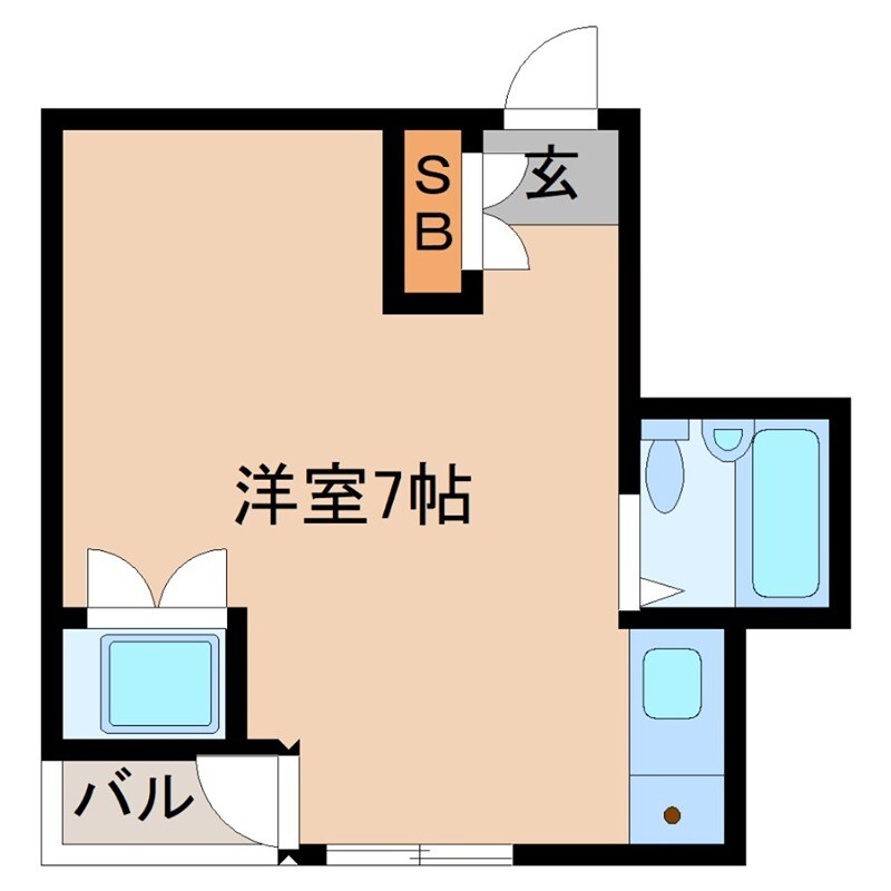 セピアハイツの物件間取画像