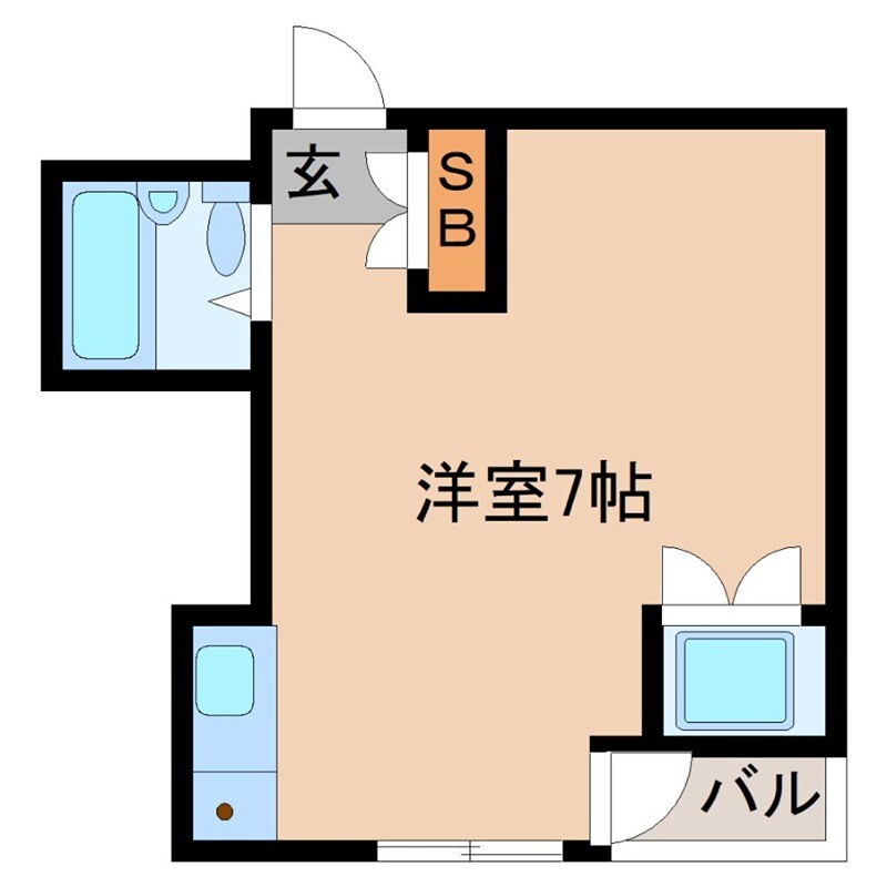 セピアハイツの物件間取画像