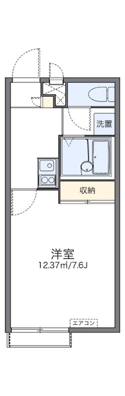 レオパレス伏水向島の物件間取画像