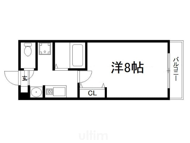 レジデンス小倉の物件間取画像