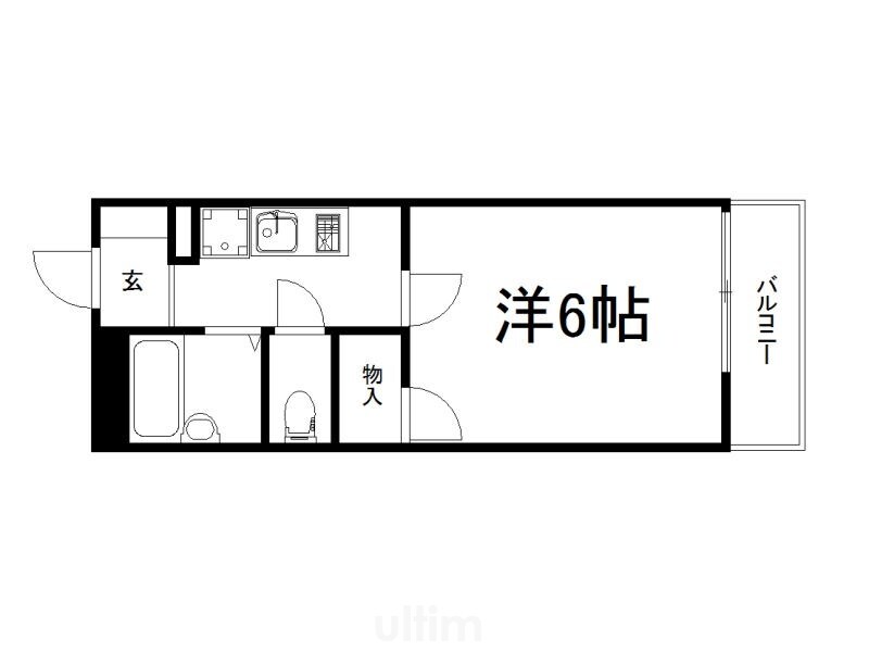 レオパレス伏見桃山の物件間取画像