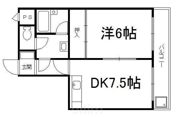 エンブレム城南宮の物件間取画像