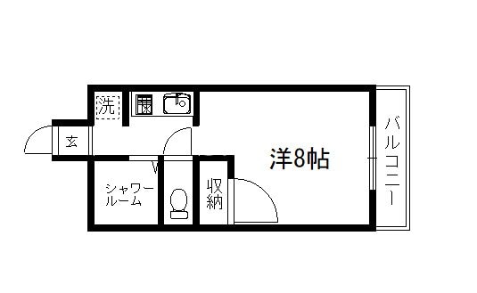 大久保ガーデンヒルズの物件間取画像