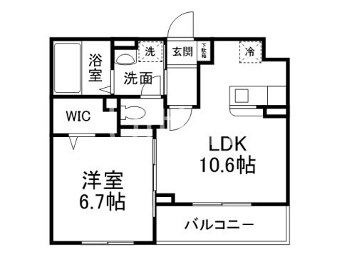 ハレレアの物件間取画像