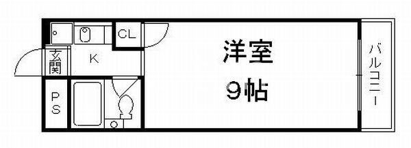 ルレ・フシミの物件間取画像