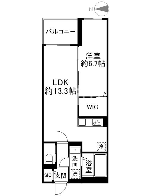 仁王門ビレッジの物件間取画像