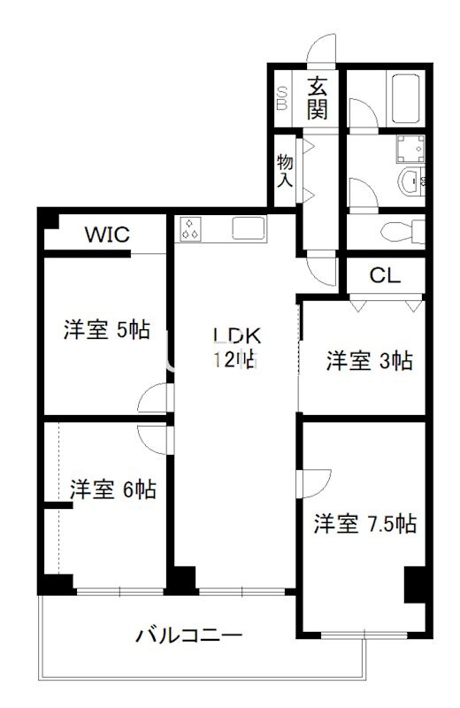 インペリアル京都の物件間取画像