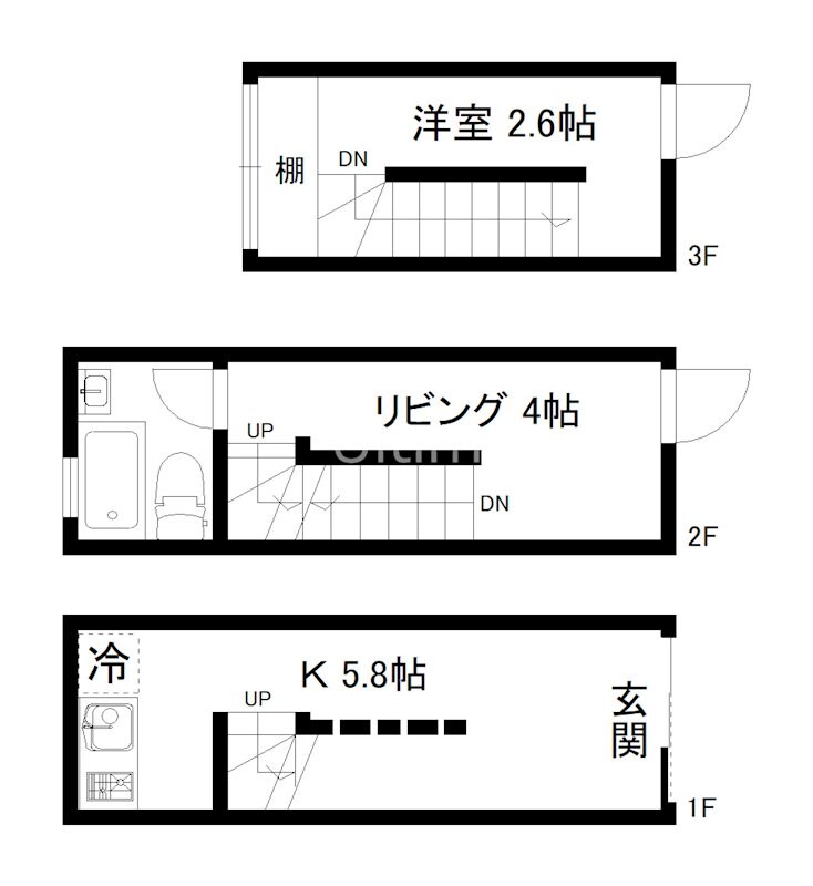 GARNET RESIDENCE 東寺の物件間取画像