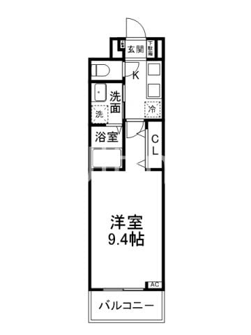 グランクレスタ　シェルの物件間取画像